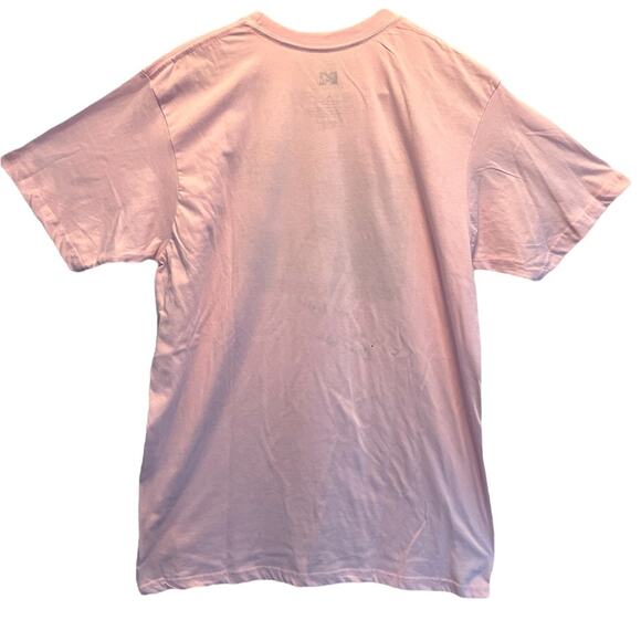 Viacom MTV Mushroom Short Sleeve Graphic Pink T-Shirt Large - Picture 2 of 9